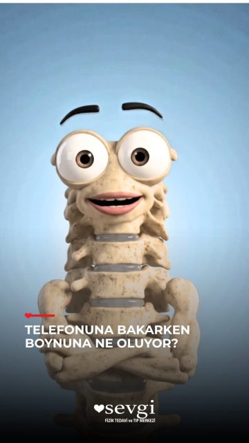 Telefonuna bakarken boynunun sana ne anlatmaya çalıştığını hiç düşündün mü? 👀

Mesajlar, sosyal medya ve saatlerce başımız öne eğik şekilde baktığımız ekranlar…
Peki, bu sırada boynumuzda neler oluyor?

Uzun süre aynı pozisyonda kalmak, boyun kaslarında gerginliğe, ağrıya ve hareket kısıtlılığına neden olabilir.
🙌 Boynunuza küçük bir iyilik yapın! Telefonunuzu mümkün olduğunca göz hizasına yaklaştırın ve gün içinde kısa hareket molaları verin.

💾 Gün içinde hatırlamak için videoyu kaydedin.
📲 Sürekli telefonuna bakan bir arkadaşına gönderin!
💬 Siz de telefon kullanırken boynunuzda ağrı veya gerginlik hissediyor musunuz?
⚠️ Boyun ağrınız devam ediyorsa veya kolunuza yayılan uyuşma gibi şikâyetleriniz varsa uzman değerlendirmesi önemlidir.

📍 Sevgi Fizik Tedavi ve Rehabilitasyon Tıp Merkezi
📞 +90 534 631 88 90 📞 +90 530 285 41 80 📞 +90 530 392 99 82

#BoyunAğrısı #BoyunSağlığı #FizikTedavi #DuruşBozukluğu #SevgiTıp